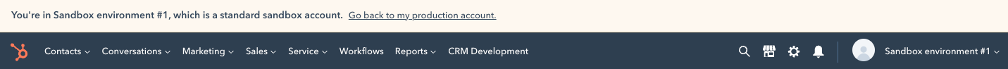 standard-sandbox-environment-top-nav